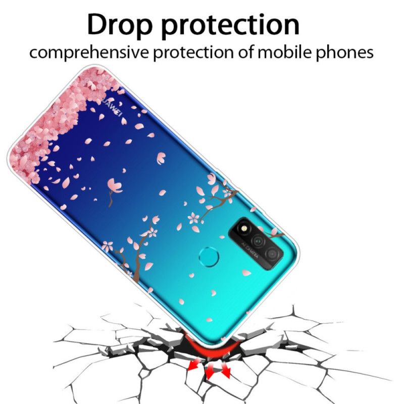 Coque Huawei P Smart 2020 Branches À Fleurs