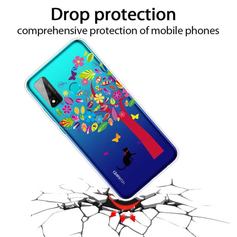 Coque Huawei P Smart 2020 Chat Sous L'arbre