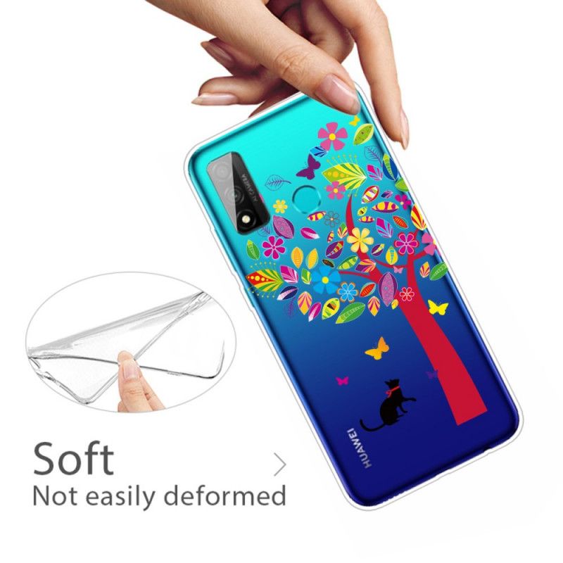 Coque Huawei P Smart 2020 Chat Sous L'arbre