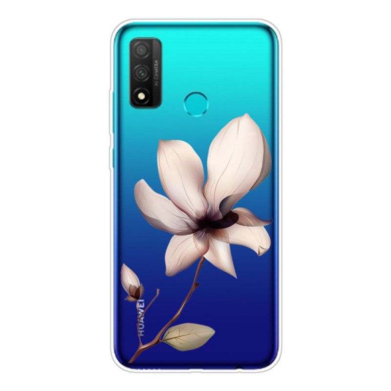Coque Huawei P Smart 2020 Fleur Vieux Rose