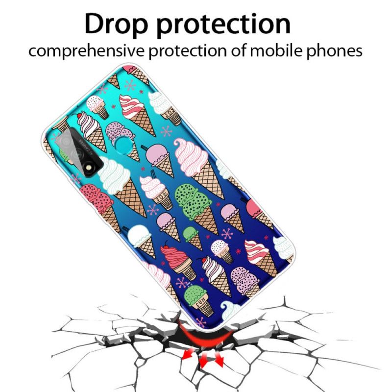 Coque Huawei P Smart 2020 Glaces À La Crème Colorées