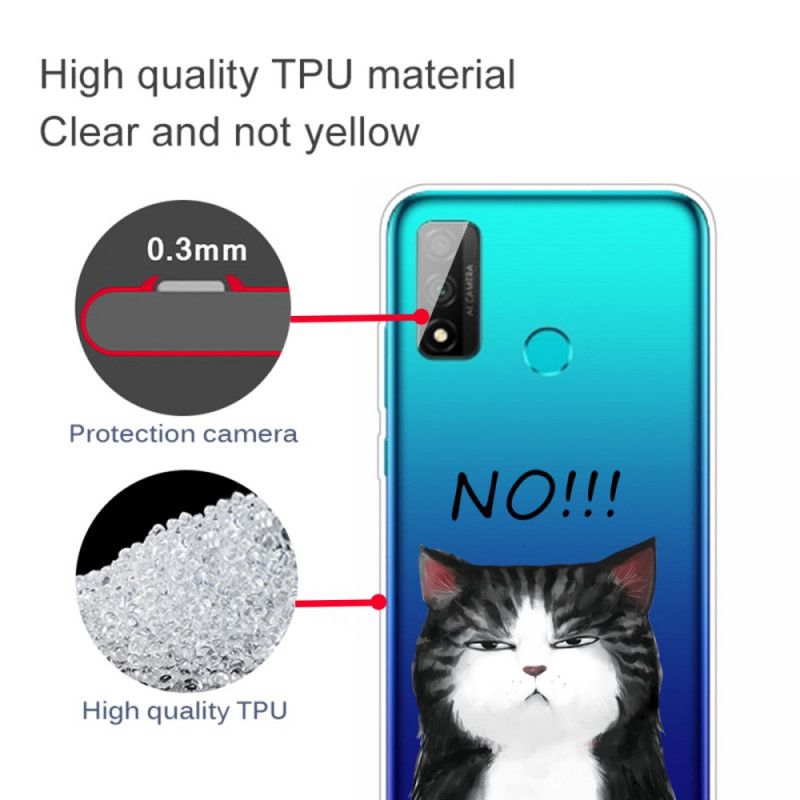 Coque Huawei P Smart 2020 Le Chat Qui Dit Non