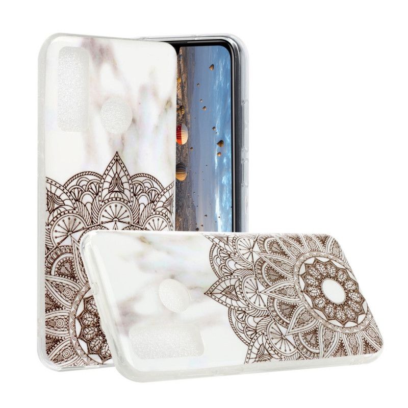 Coque Huawei P Smart 2020 Mandala Marbré