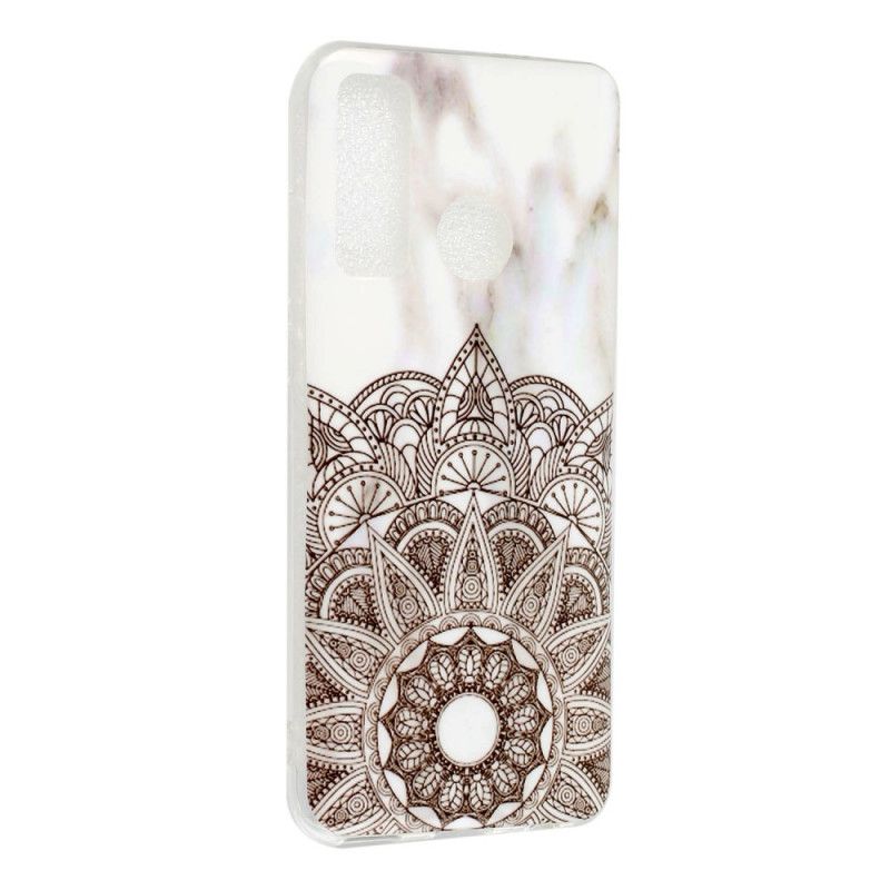 Coque Huawei P Smart 2020 Mandala Marbré