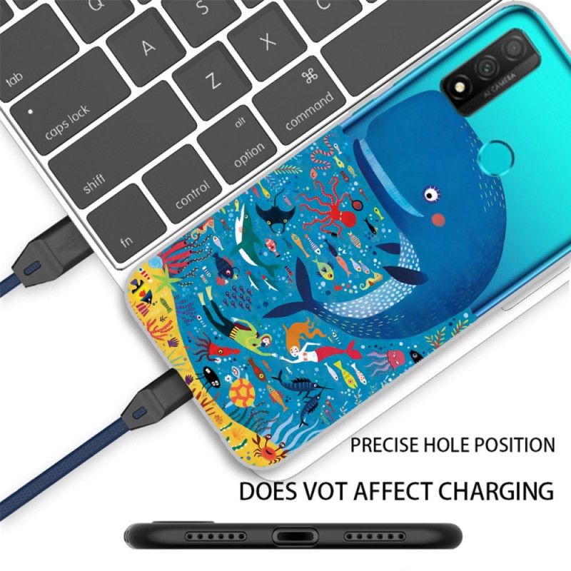 Coque Huawei P Smart 2020 Monde Marin