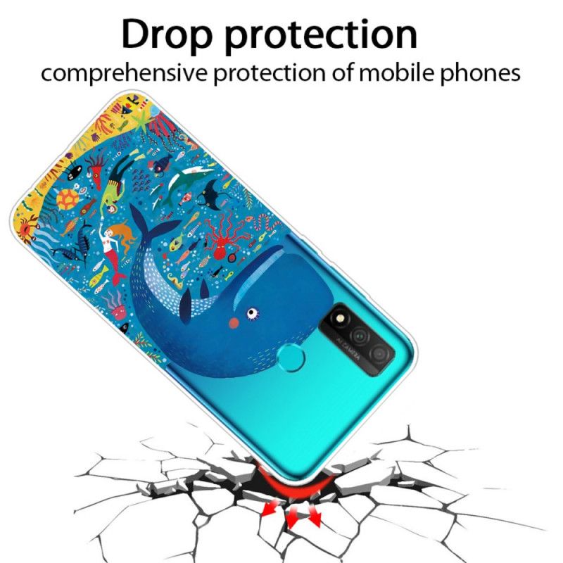 Coque Huawei P Smart 2020 Monde Marin