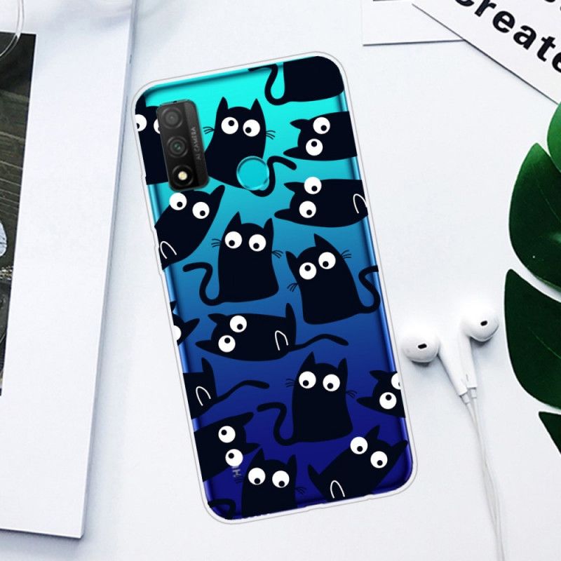 Coque Huawei P Smart 2020 Multiples Black Cats