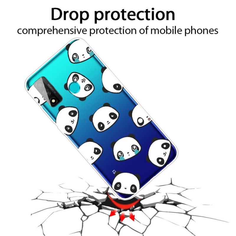 Coque Huawei P Smart 2020 Pandas Sentimentaux