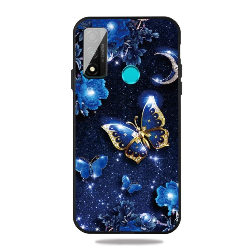 Coque Huawei P Smart 2020 Papillon D'or