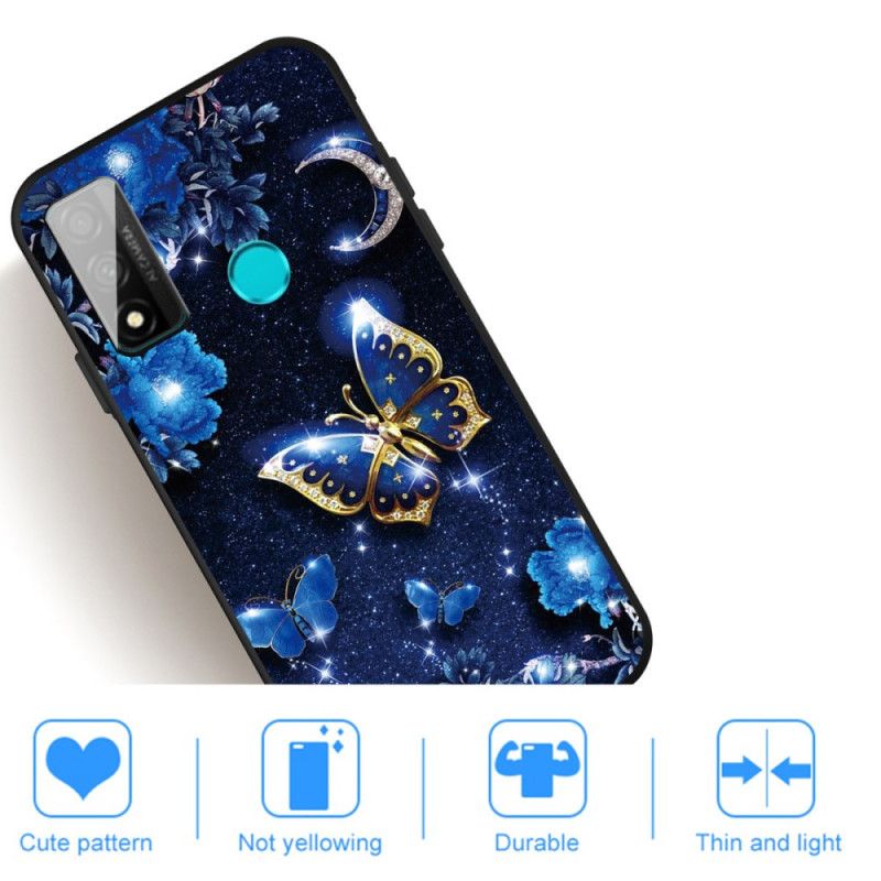 Coque Huawei P Smart 2020 Papillon D'or