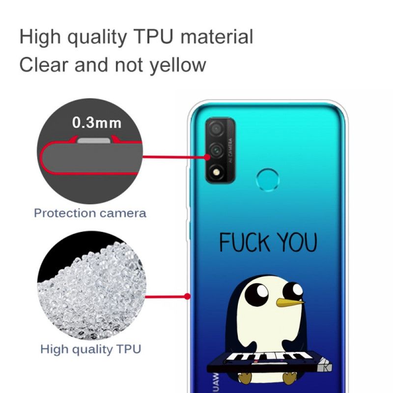 Coque Huawei P Smart 2020 Pingouin Fuck You