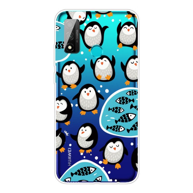 Coque Huawei P Smart 2020 Pingouins Et Poissons