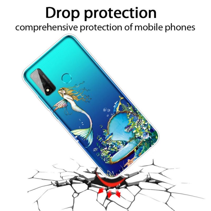 Coque Huawei P Smart 2020 Sirène Bleue