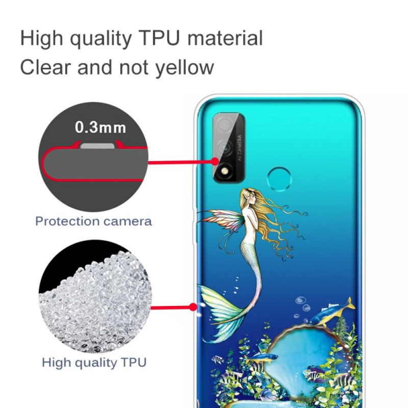 Coque Huawei P Smart 2020 Sirène Bleue