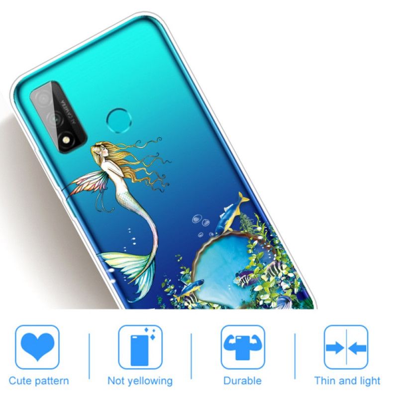 Coque Huawei P Smart 2020 Sirène Bleue