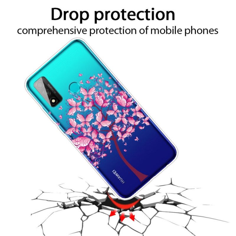 Coque Huawei P Smart 2020 Transparente Arbre En Folie