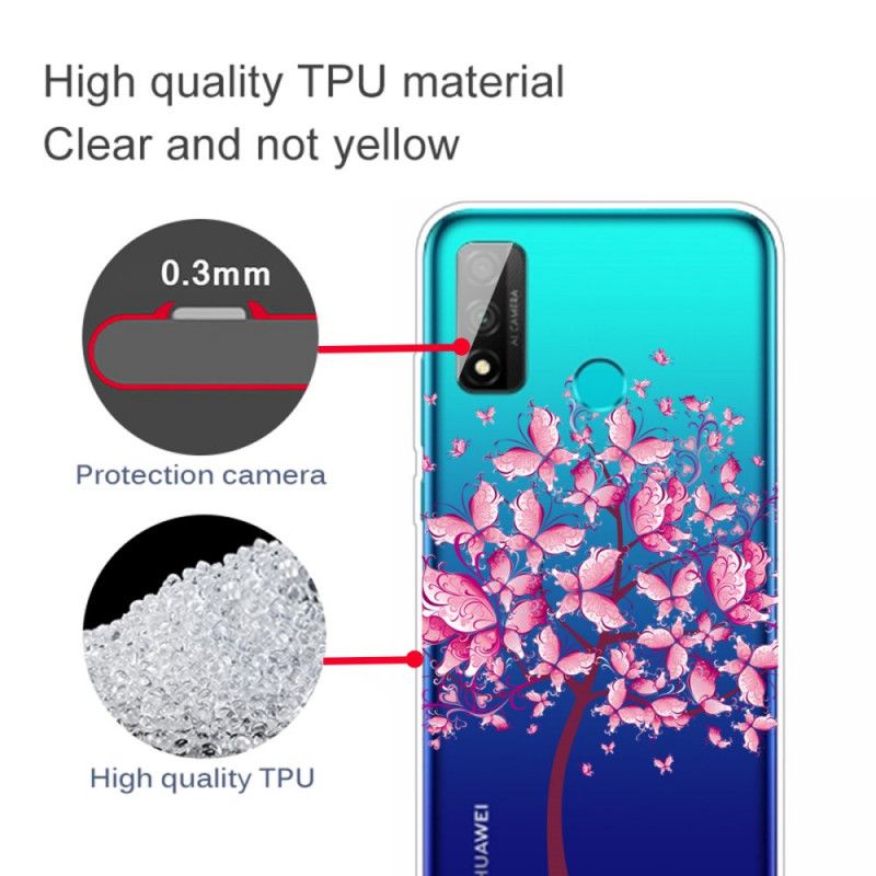 Coque Huawei P Smart 2020 Transparente Arbre En Folie