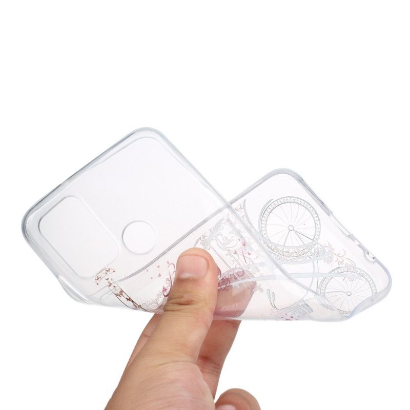 Coque Huawei P Smart 2020 Transparente Bonjour Paris