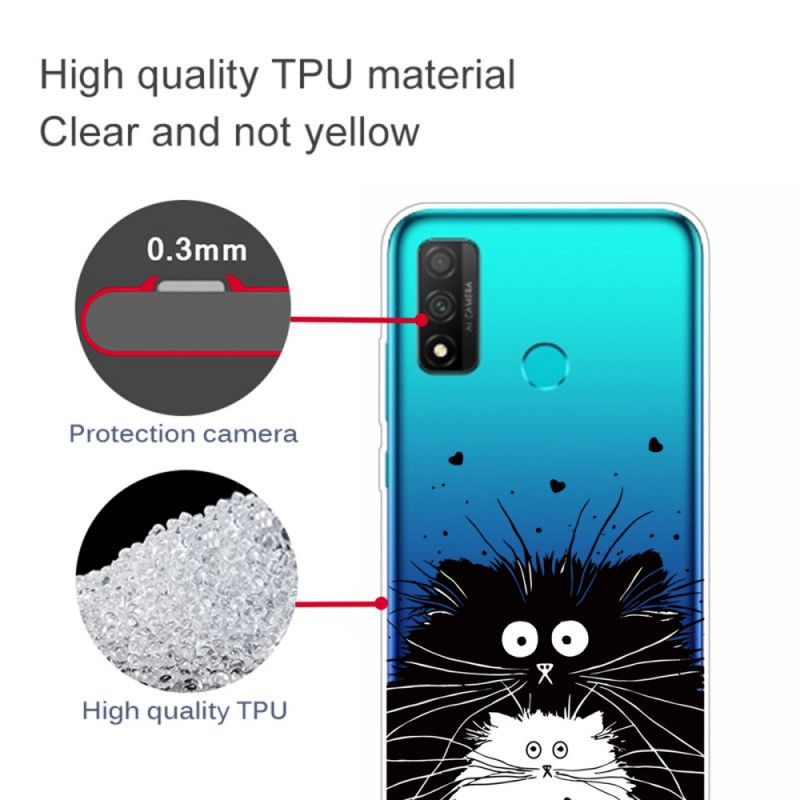 Coque Huawei P Smart 2020 Transparente Chats Surpris