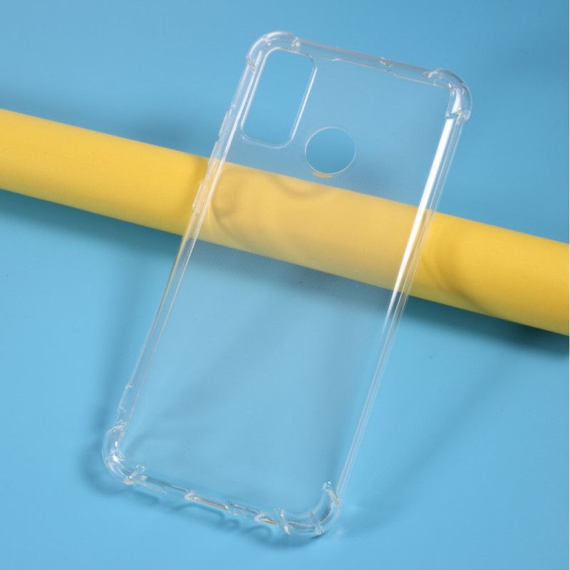 Coque Huawei P Smart 2020 Transparente Coins Renforcés