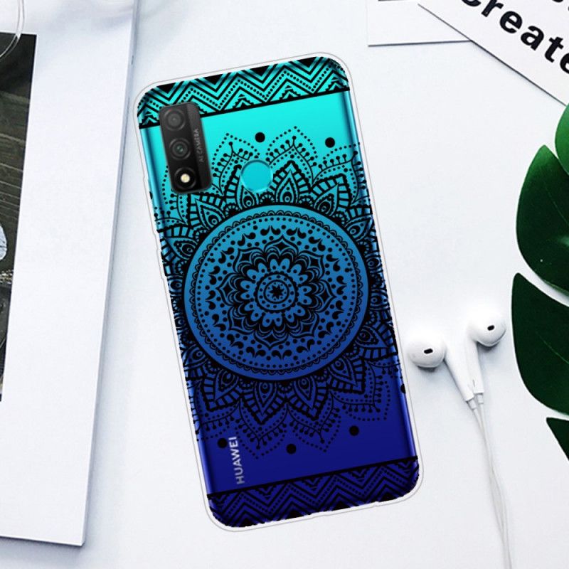 Coque Huawei P Smart 2020 Transparente Fleurs Mandala