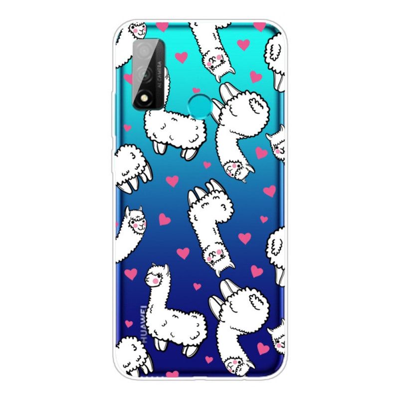 Coque Huawei P Smart 2020 Transparente Lamas Fun