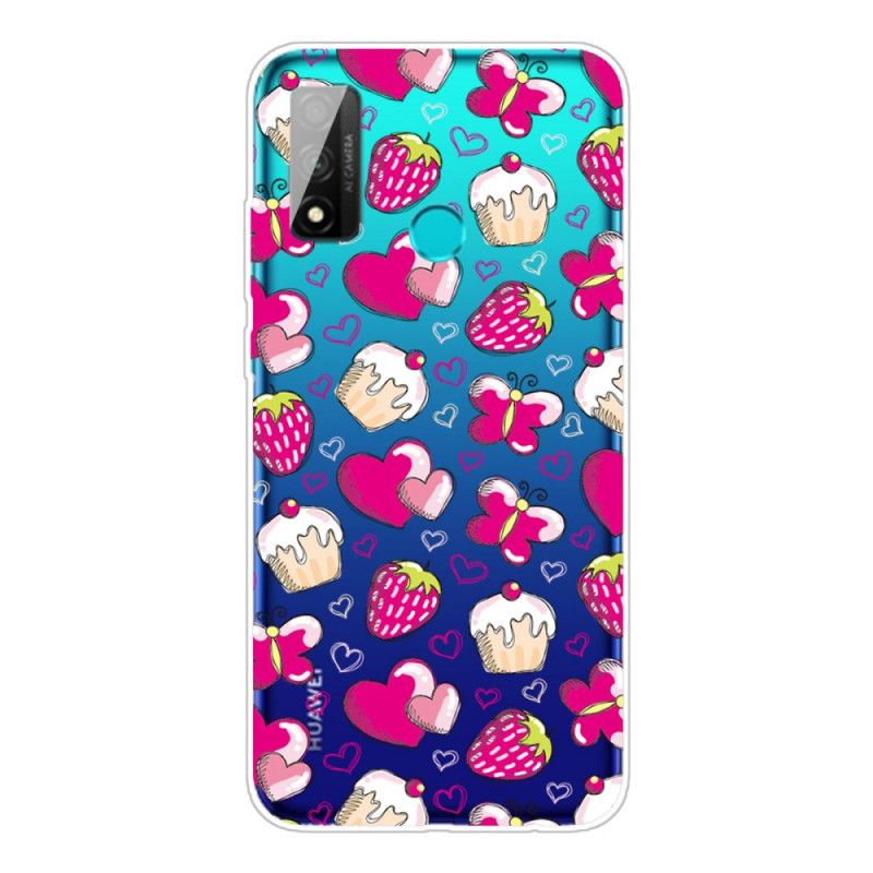 Coque Huawei P Smart 2020 Transparente Love Cakes