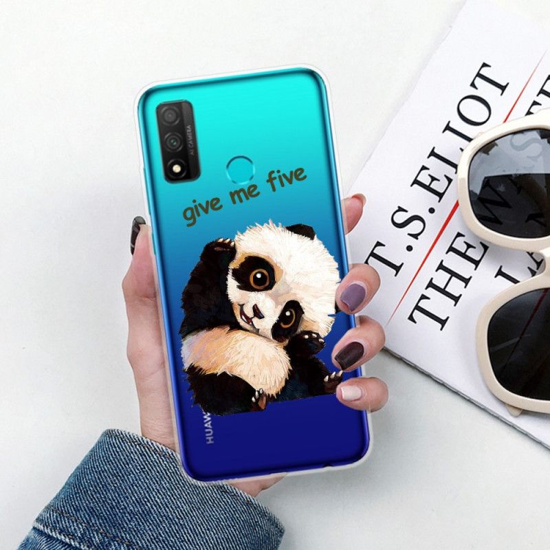 Coque Huawei P Smart 2020 Transparente Panda Give Me Five