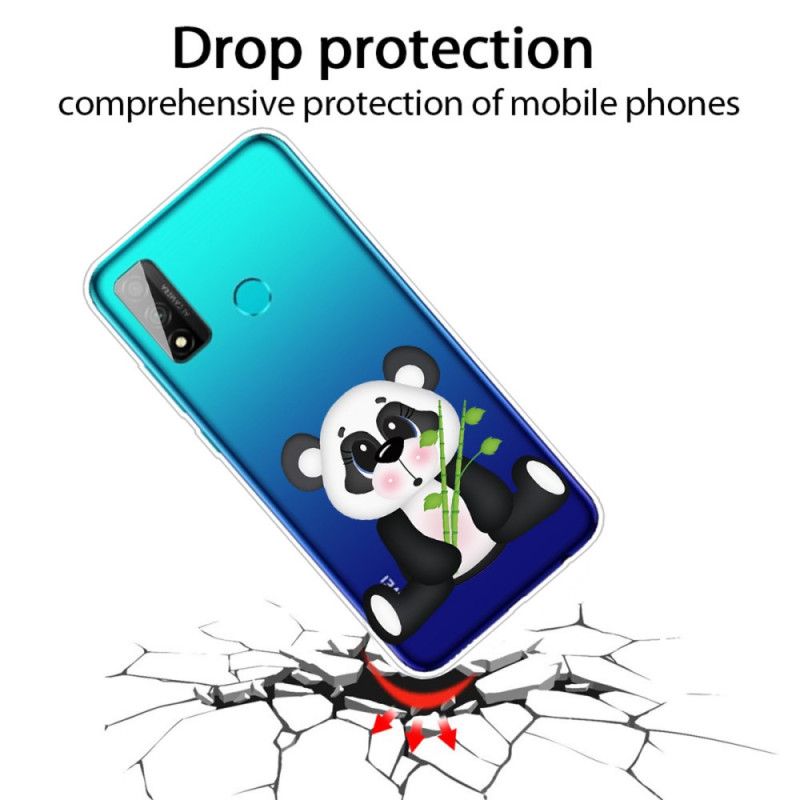 Coque Huawei P Smart 2020 Transparente Panda Triste