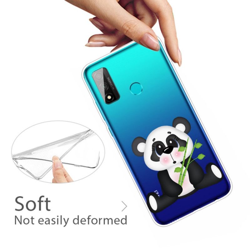 Coque Huawei P Smart 2020 Transparente Panda Triste