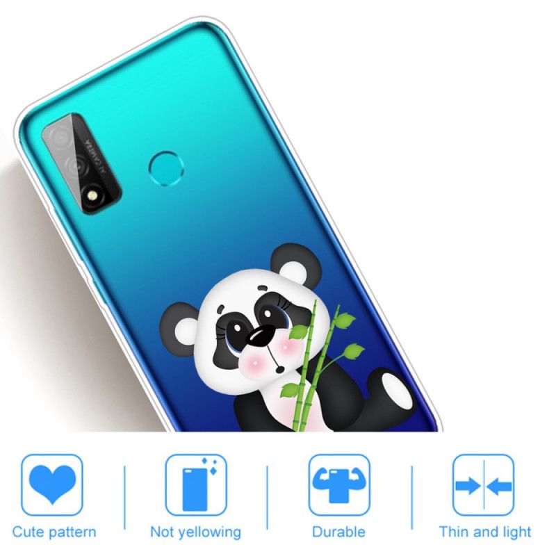 Coque Huawei P Smart 2020 Transparente Panda Triste