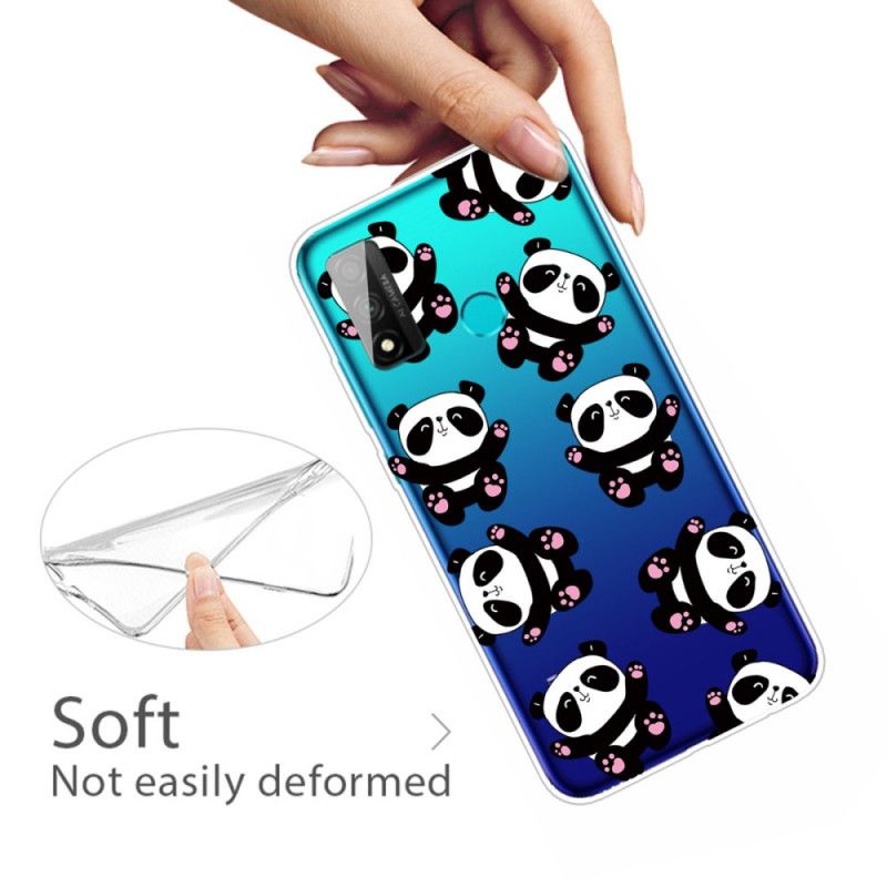 Coque Huawei P Smart 2020 Transparente Pandas Have Fun