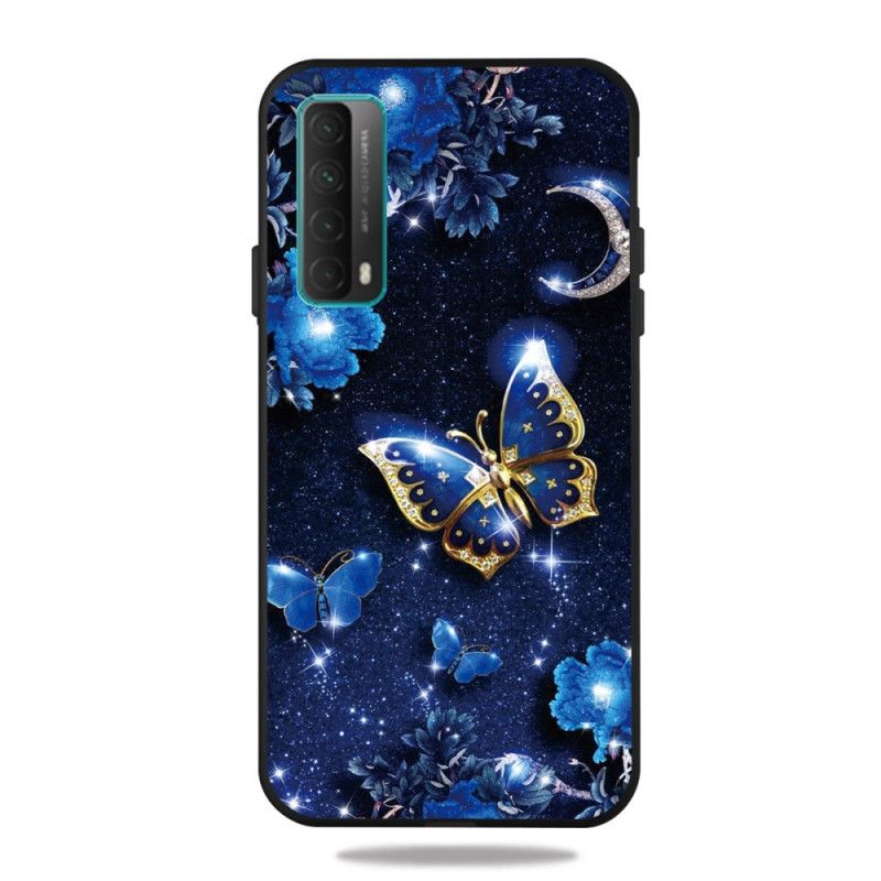 Coque Huawei P Smart 20201 Papillon D'or