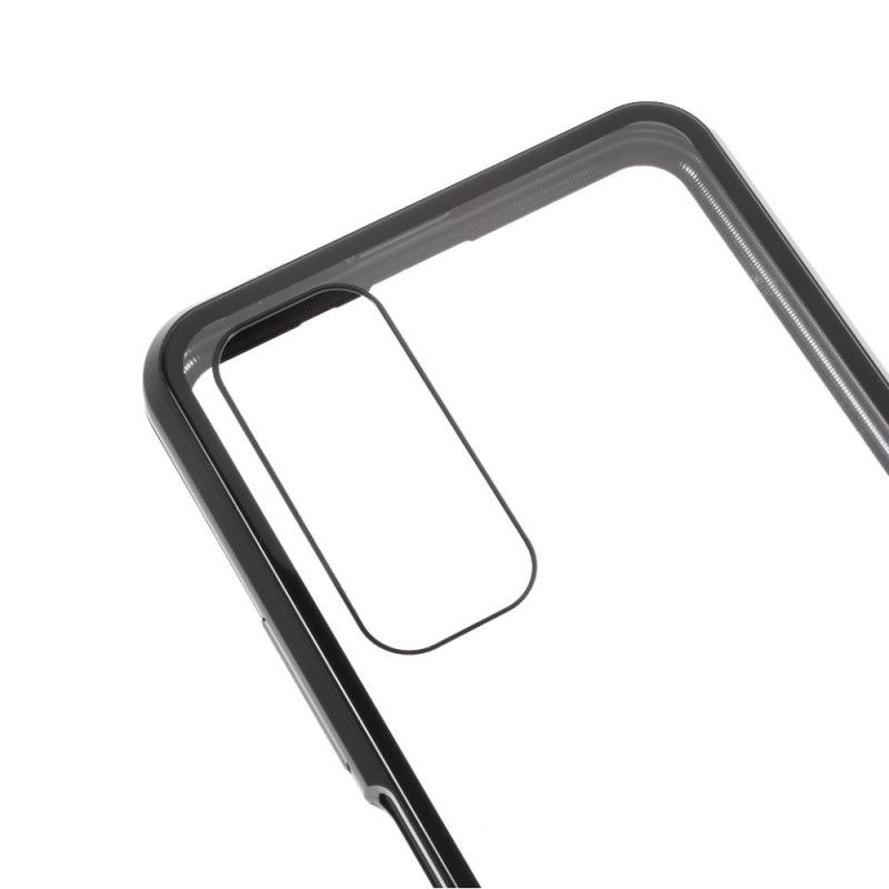 Coque Huawei P Smart 2021 Avant Et Arrière Verre Trempé Et Métal