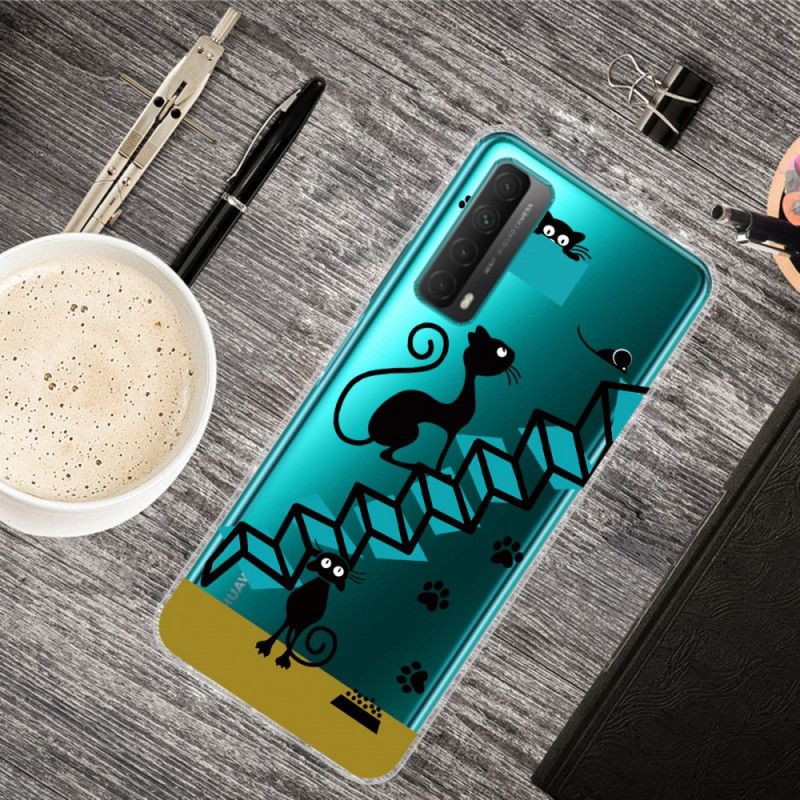 Coque Huawei P Smart 2021 Drôles De Chats