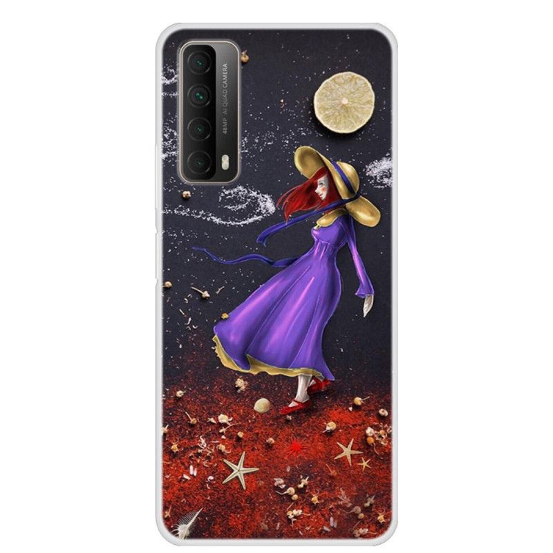 Coque Huawei P Smart 2021 Femme À La Mer