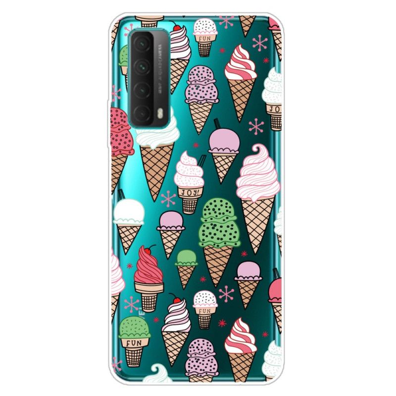 Coque Huawei P Smart 2021 Glaces À La Crème Colorées