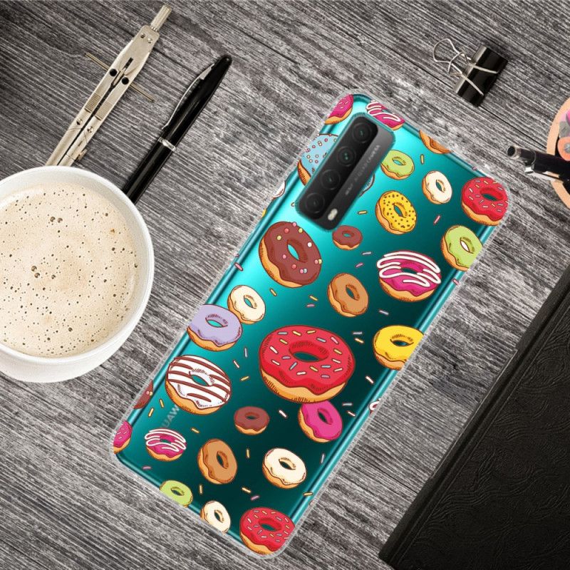 Coque Huawei P Smart 2021 Love Donuts