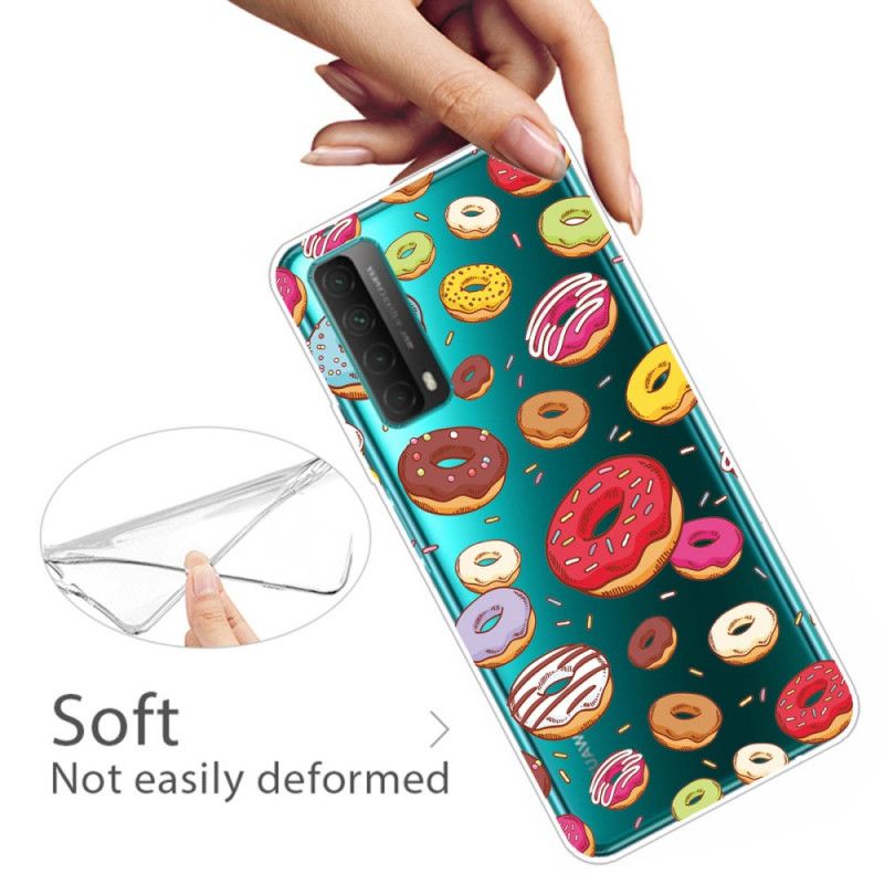 Coque Huawei P Smart 2021 Love Donuts