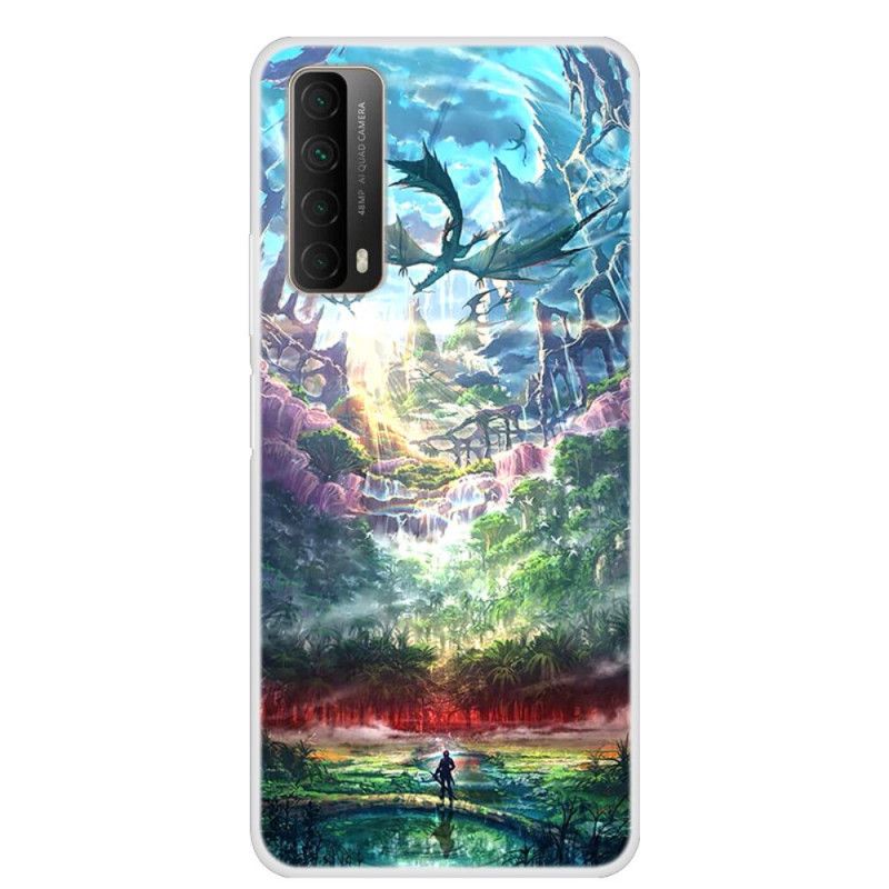 Coque Huawei P Smart 2021 Nature Paradisiaque