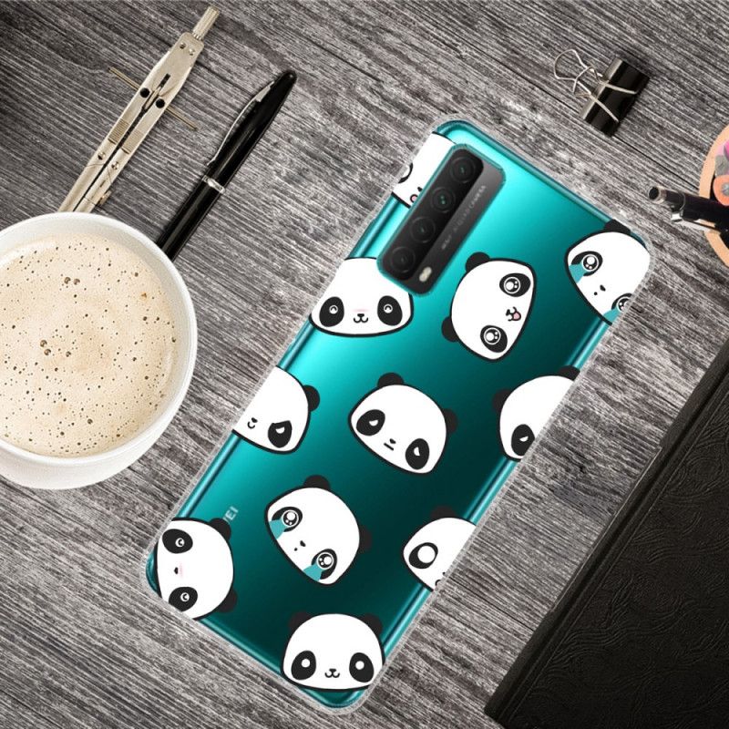 Coque Huawei P Smart 2021 Pandas Sentimentaux