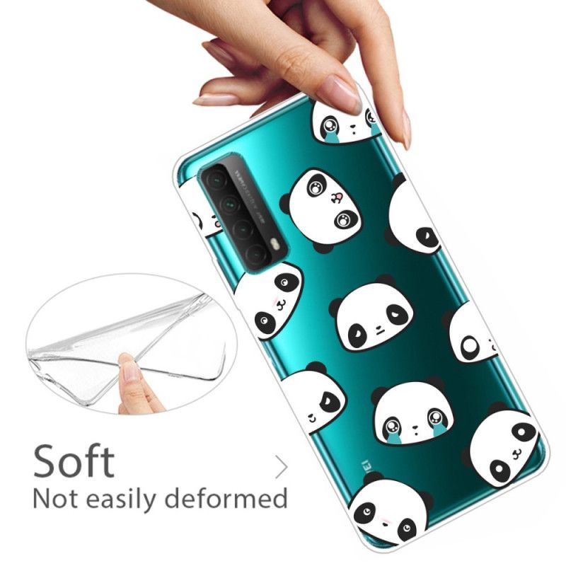 Coque Huawei P Smart 2021 Pandas Sentimentaux