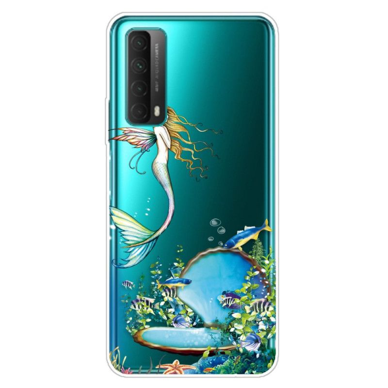 Coque Huawei P Smart 2021 Sirène Bleue