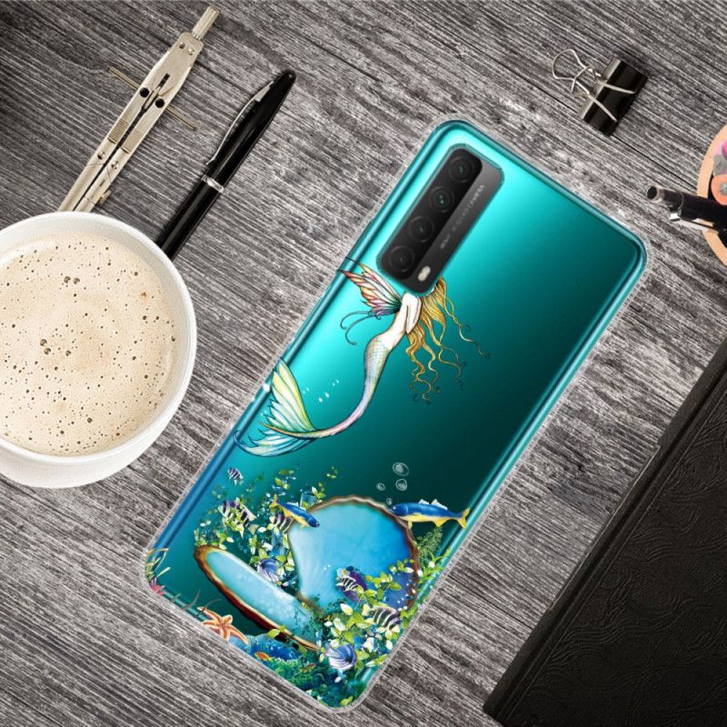 Coque Huawei P Smart 2021 Sirène Bleue