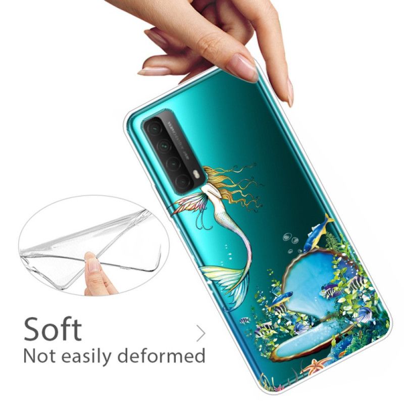 Coque Huawei P Smart 2021 Sirène Bleue