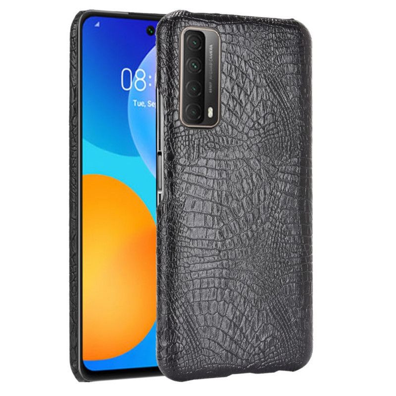 Coque Huawei P Smart 2021 Style Peau De Crocodile