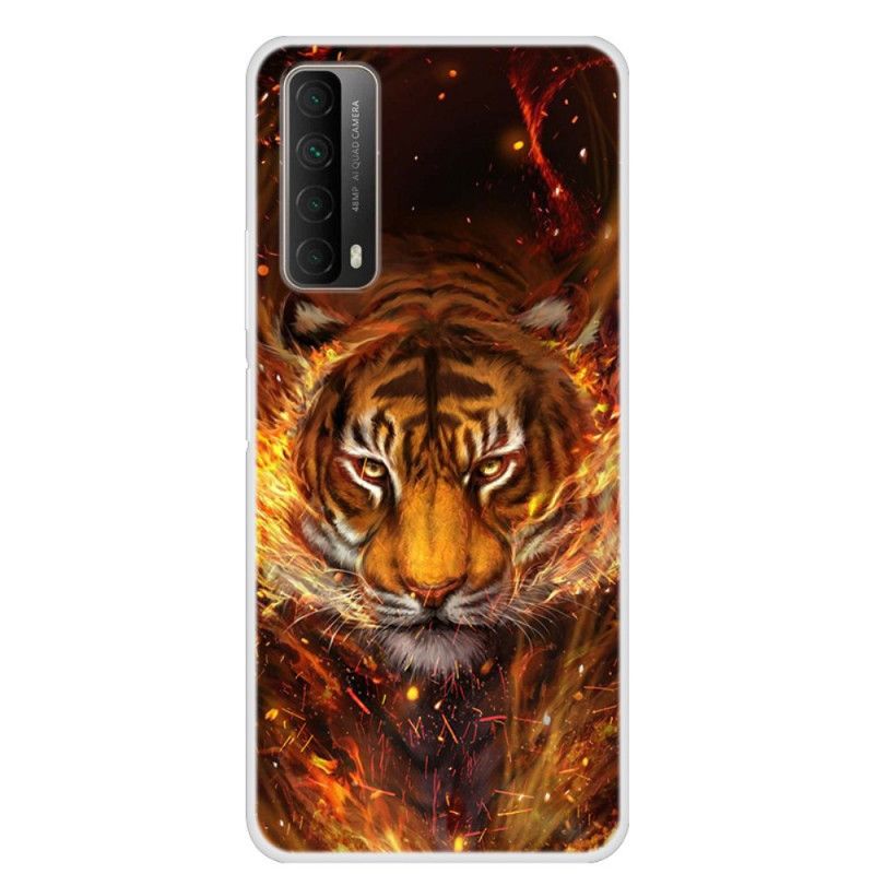 Coque Huawei P Smart 2021 Tigre De Feu