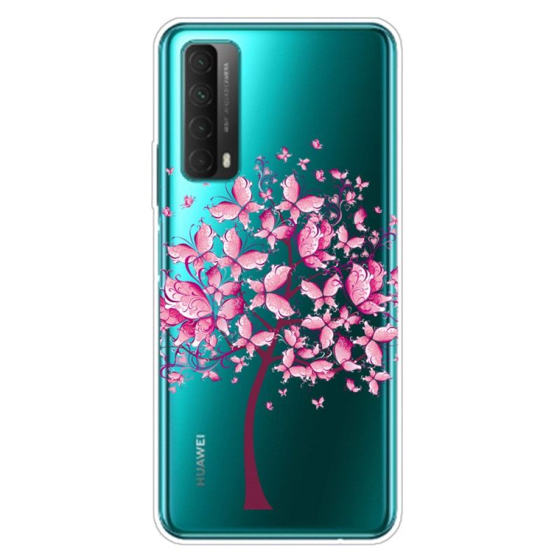 Coque Huawei P Smart 2021 Transparente Arbre En Folie