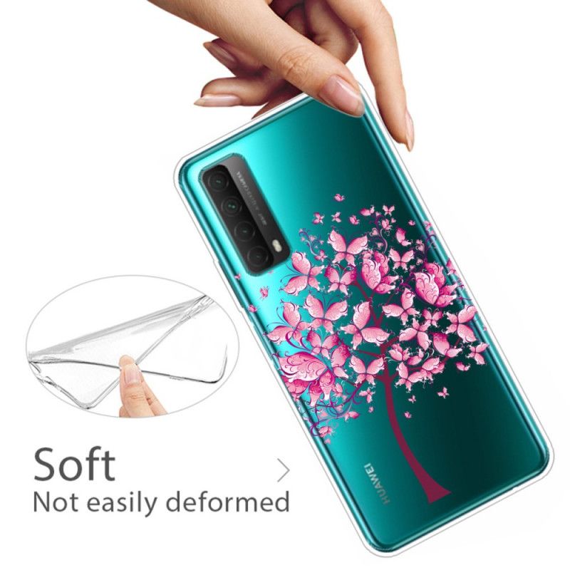 Coque Huawei P Smart 2021 Transparente Arbre En Folie