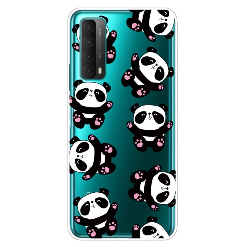 Coque Huawei P Smart 2021 Transparente Pandas Have Fun